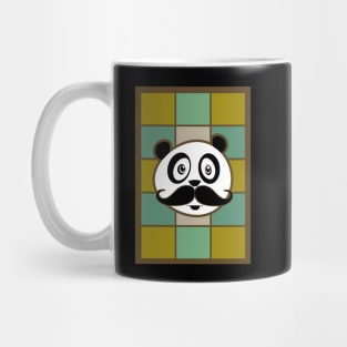Mustache Panda 4 Mug